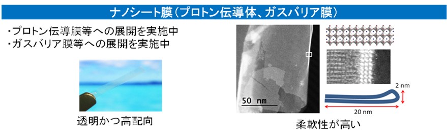 当社の ポストグラフェン材料の創製と用途開発最前線 二次元ナノシート